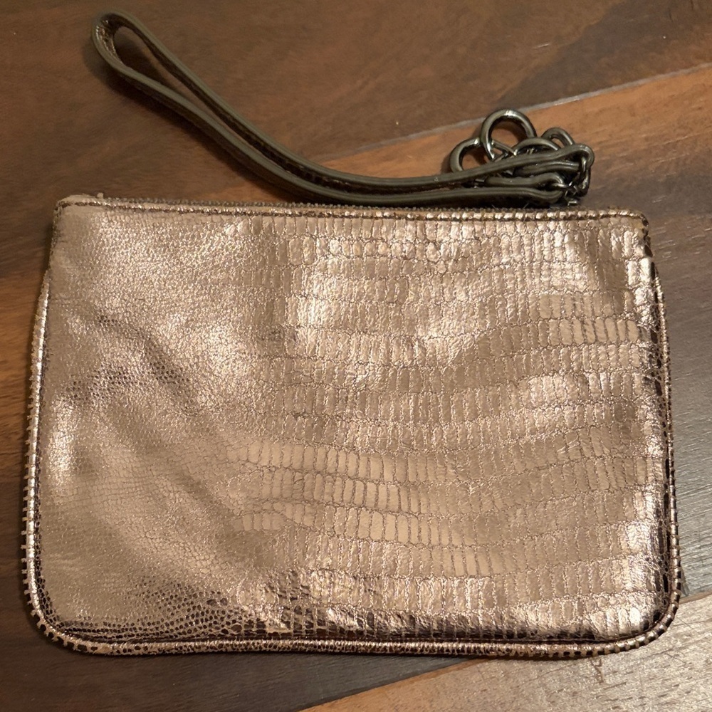 Stella & Dot Metallic Bronze Wristlet - Picture 3 of 3